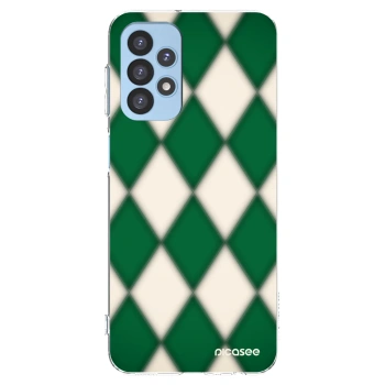 Picasee silikonowe przeźroczyste etui na Samsung Galaxy A23 A235F 4G - Emerald Diamond
