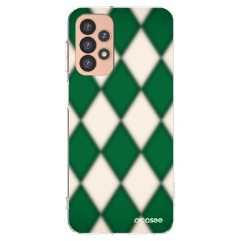 Picasee silikonowe przeźroczyste etui na Samsung Galaxy A23 A236B 5G - Emerald Diamond