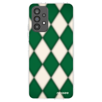Picasee silikonowe przeźroczyste etui na Samsung Galaxy A73 5G - Emerald Diamond
