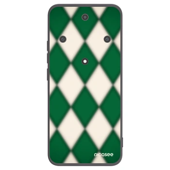 Picasee silikonowe czarne etui na Honor Magic5 Lite 5G - Emerald Diamond