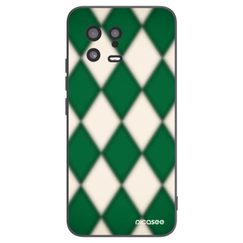 Picasee silikonowe czarne etui na Xiaomi 13 - Emerald Diamond