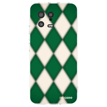 Picasee silikonowe przeźroczyste etui na Xiaomi 13 - Emerald Diamond