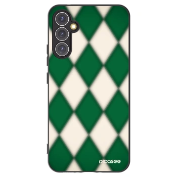 Picasee silikonowe czarne etui na Samsung Galaxy A34 5G A346B - Emerald Diamond