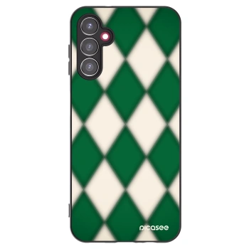 Picasee silikonowe czarne etui na Samsung Galaxy A14 5G A146P - Emerald Diamond