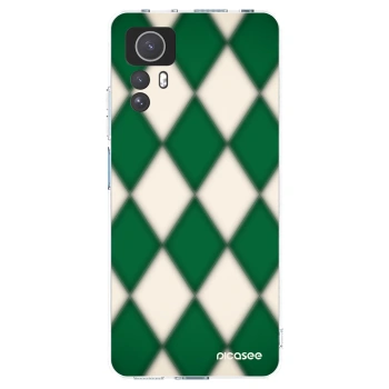 Picasee silikonowe przeźroczyste etui na Xiaomi Redmi Note 12S - Emerald Diamond