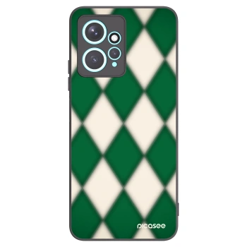 Picasee silikonowe czarne etui na Xiaomi Redmi Note 12 4G - Emerald Diamond