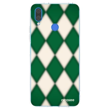 Picasee silikonowe przeźroczyste etui na Huawei Nova 3 - Emerald Diamond