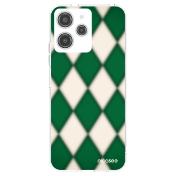 Picasee silikonowe przeźroczyste etui na Xiaomi Redmi 12 4G - Emerald Diamond
