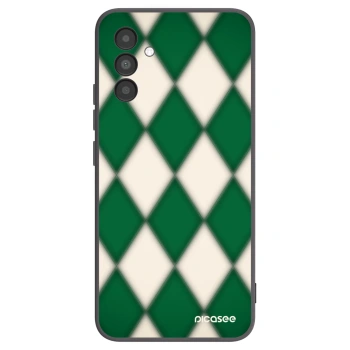 Picasee silikonowe czarne etui na Samsung Galaxy A04s A047F - Emerald Diamond