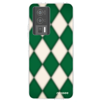 Picasee silikonowe przeźroczyste etui na Xiaomi Poco F5 Pro 5G - Emerald Diamond
