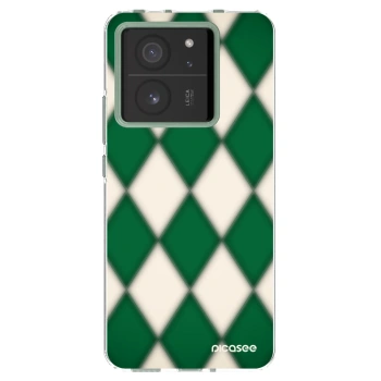 Picasee silikonowe przeźroczyste etui na Xiaomi 13T Pro - Emerald Diamond