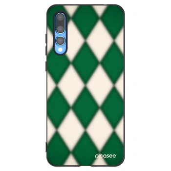 Picasee silikonowe czarne etui na Huawei P20 Pro - Emerald Diamond