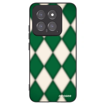 Picasee silikonowe czarne etui na Xiaomi 14 - Emerald Diamond