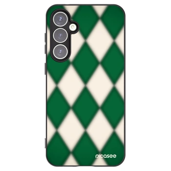 Picasee silikonowe czarne etui na Samsung Galaxy S23 FE S711B - Emerald Diamond