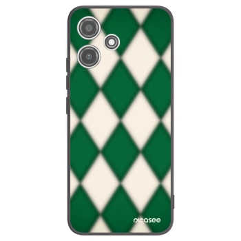 Picasee silikonowe czarne etui na Xiaomi Redmi 12 5G - Emerald Diamond