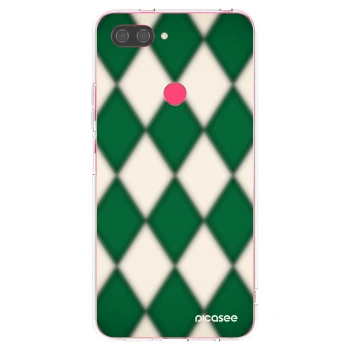 Picasee silikonowe przeźroczyste etui na Xiaomi Mi 8 Lite - Emerald Diamond