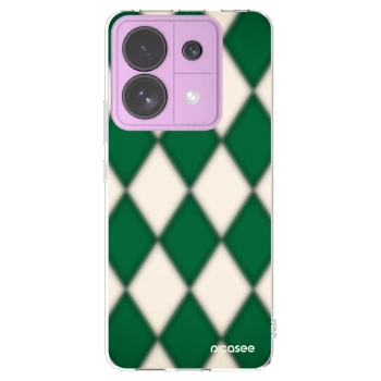Picasee silikonowe przeźroczyste etui na Xiaomi Redmi Note 13 Pro 5G - Emerald Diamond