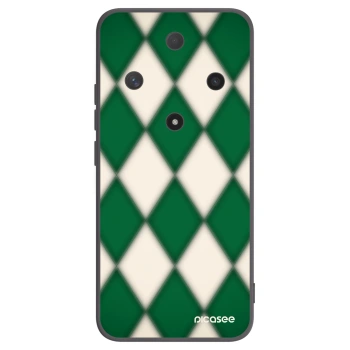 Picasee silikonowe czarne etui na Honor Magic6 Lite 5G - Emerald Diamond