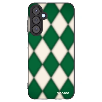 Picasee silikonowe czarne etui na Samsung Galaxy A25 A256B 5G - Emerald Diamond
