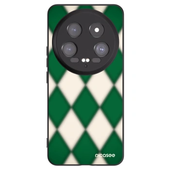 Picasee silikonowe czarne etui na Xiaomi 14 Ultra - Emerald Diamond