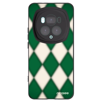 Picasee silikonowe czarne etui na Honor Magic6 Pro - Emerald Diamond
