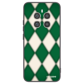 Picasee silikonowe czarne etui na Realme 12 Pro 5G - Emerald Diamond