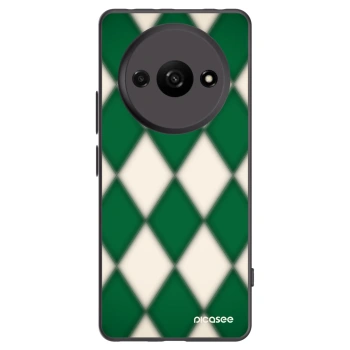 Picasee silikonowe czarne etui na Xiaomi Redmi A3 - Emerald Diamond
