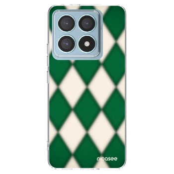 Picasee silikonowe przeźroczyste etui na Xiaomi 14T Pro - Emerald Diamond
