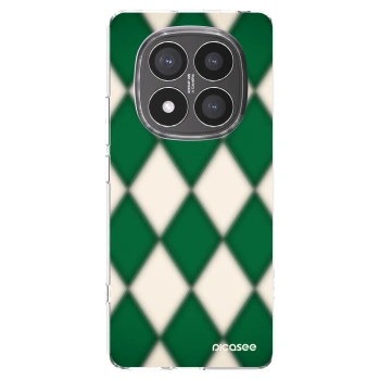 Picasee silikonowe przeźroczyste etui na Xiaomi Redmi Note 14 Pro+ 5G - Emerald Diamond