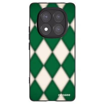 Picasee silikonowe czarne etui na Xiaomi Redmi Note 14 Pro 5G - Emerald Diamond