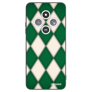 Picasee silikonowe czarne etui na Xiaomi Redmi 14C - Emerald Diamond
