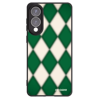 Picasee silikonowe czarne etui na Samsung Galaxy S25 Edge 5G - Emerald Diamond