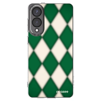 Picasee silikonowe przeźroczyste etui na Samsung Galaxy S25 Edge 5G - Emerald Diamond