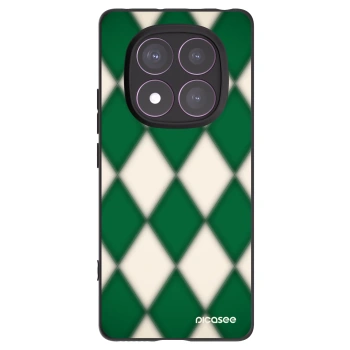 Picasee silikonowe czarne etui na Xiaomi Redmi Note 14 Pro 4G - Emerald Diamond