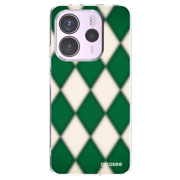 Picasee silikonowe przeźroczyste etui na Xiaomi Redmi Note 14 4G - Emerald Diamond