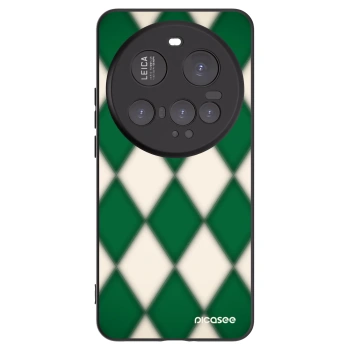 Picasee silikonowe czarne etui na Xiaomi 15 Ultra - Emerald Diamond