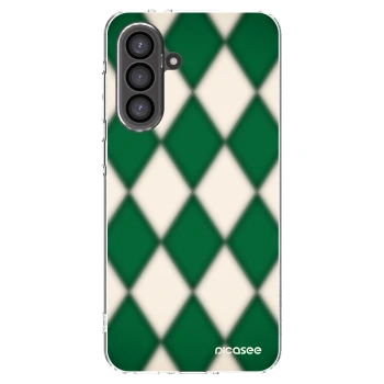 Picasee silikonowe przeźroczyste etui na Samsung Galaxy A56 5G A566B - Emerald Diamond