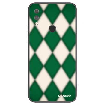 Picasee silikonowe czarne etui na Xiaomi Redmi Note 7 - Emerald Diamond