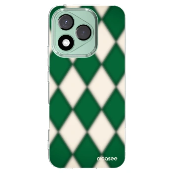 Picasee silikonowe przeźroczyste etui na Honor 400 Lite 5G - Emerald Diamond