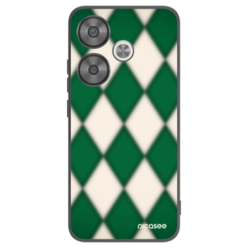 Picasee silikonowe czarne etui na Xiaomi Poco F6 - Emerald Diamond