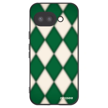 Picasee silikonowe czarne etui na Google Pixel 9a - Emerald Diamond