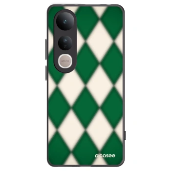 Picasee silikonowe czarne etui na Vivo V50 Lite 5G - Emerald Diamond