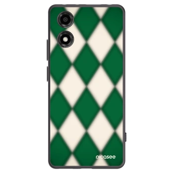 Picasee silikonowe czarne etui na Motorola Moto E14 - Emerald Diamond