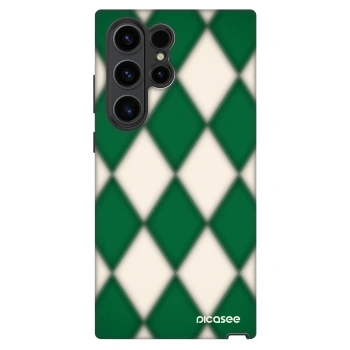 Picasee Fashion Case na Samsung Galaxy S23 Ultra 5G - Emerald Diamond