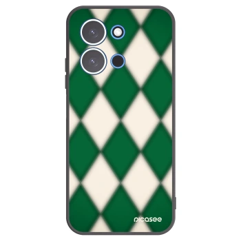 Picasee silikonowe czarne etui na Xiaomi Redmi 15C 4G - Emerald Diamond