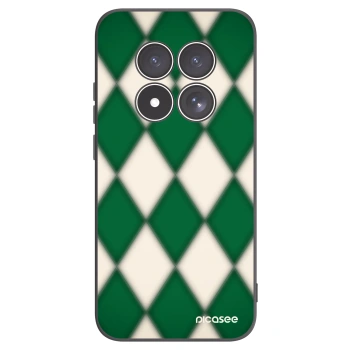 Picasee silikonowe czarne etui na Xiaomi Redmi Note 15 Pro 4G - Emerald Diamond