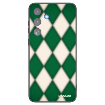 Picasee silikonowe czarne etui na Samsung Galaxy S25 FE 5G - Emerald Diamond
