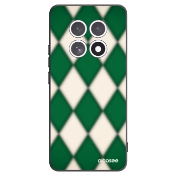 Picasee silikonowe czarne etui na Xiaomi Redmi Note 15 4G - Emerald Diamond