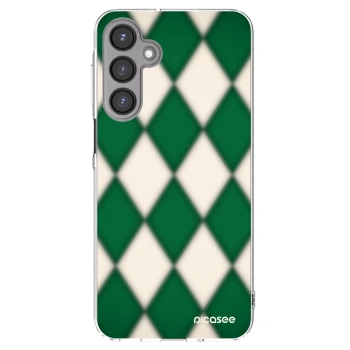 Picasee silikonowe przeźroczyste etui na Samsung Galaxy A16 4G - Emerald Diamond