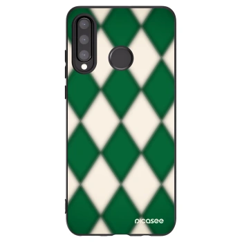 Picasee silikonowe czarne etui na Huawei P30 Lite - Emerald Diamond